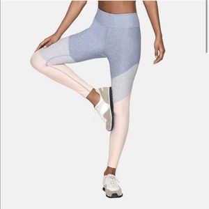 OUTDOOR VOICES lake/dove/rose quartz legging 25” S